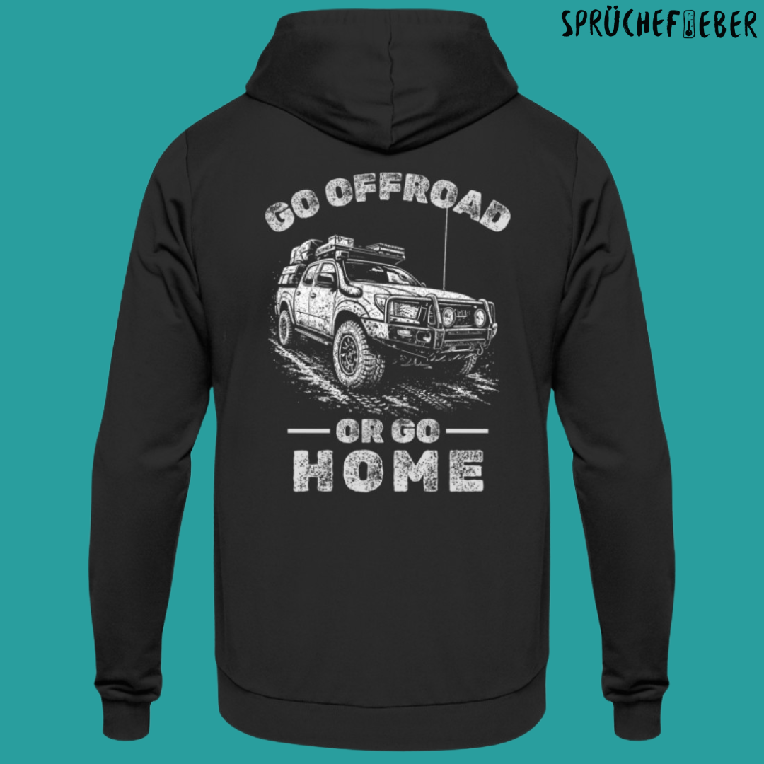 GO OFFROAD Rückendruck - Unisex Hoodie