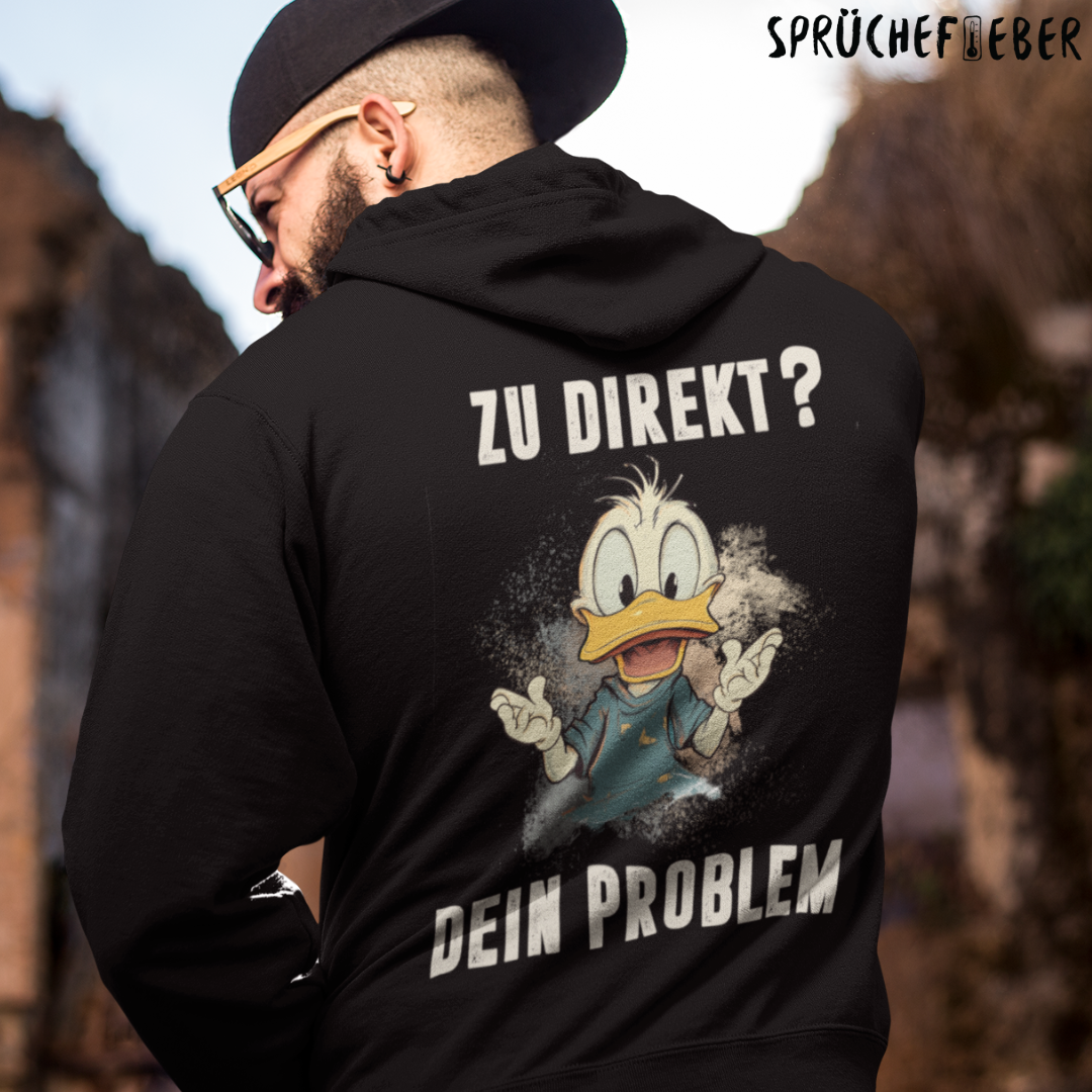 Zu Direkt Rückendruck - Unisex Hoodie