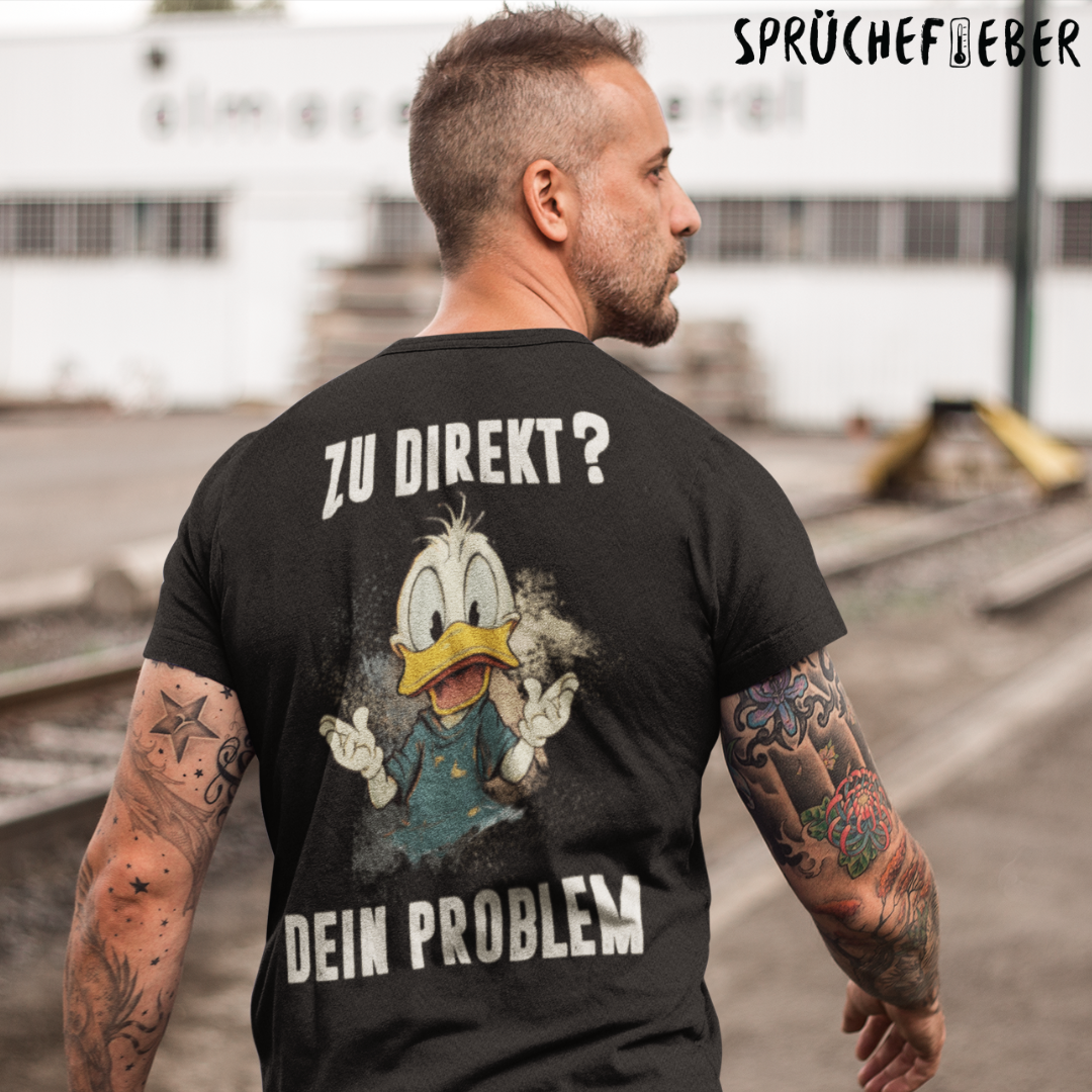 Zu Direkt Rückendruck - Unisex Shirt