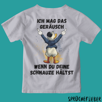 Ich mag das Geräusch  - Unisex Shirt Rückendruck