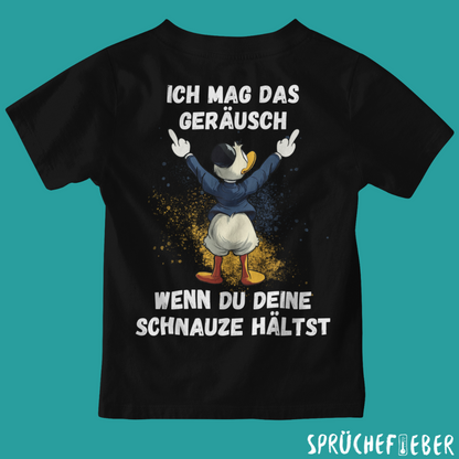 Ich mag das Geräusch  - Unisex Shirt Rückendruck